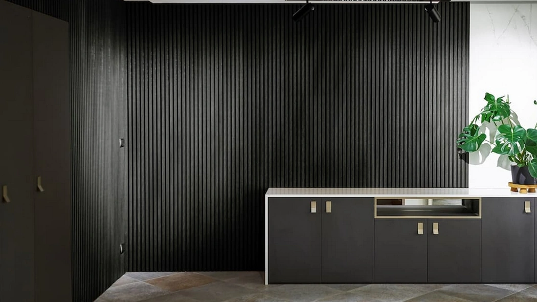 Boiserie Ultrashield Twix Classic Charcoal di Déco