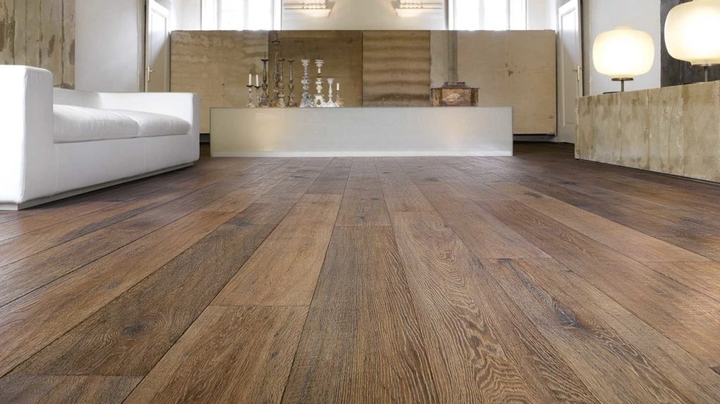 Parquet Atelier Réserve Traccia in Rovere di Listone Giordano