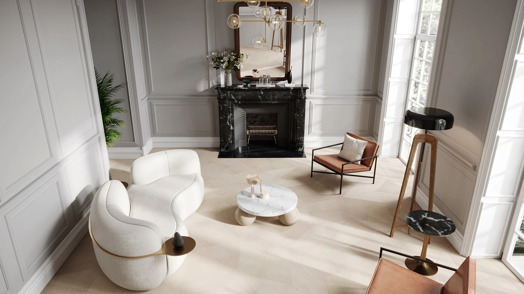 Parquet Natural Genius Slide in Rovere di Listone Giordano