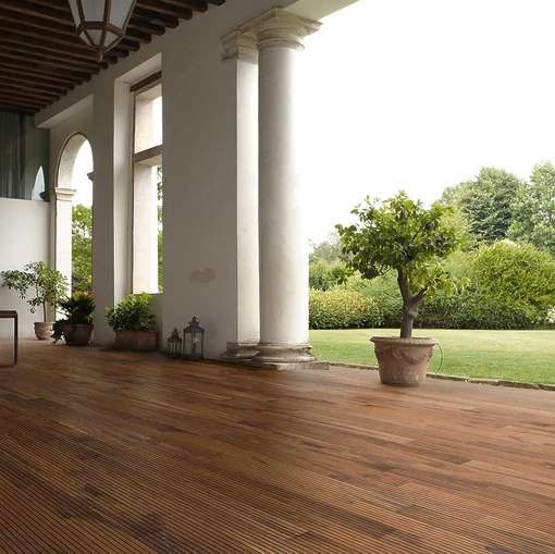 Parquet Outdoor Marine in Tek di Listone Giordano