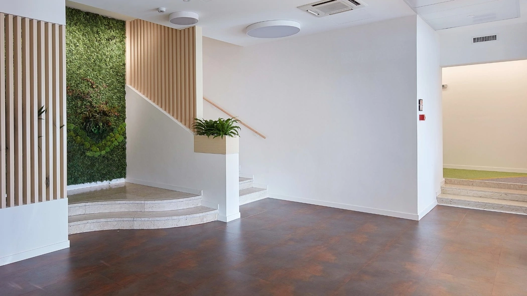 Pavimento Design Mineral effetto resina di Swing Floor