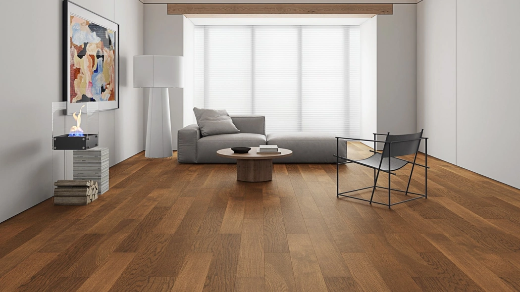 Pavimento Timberstone con legno ingegnerizzato di Swing Floor