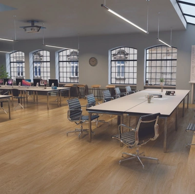 Pavimento XL 55 effetto legno di Swing Floor