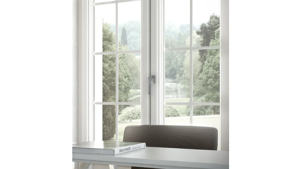Finestra in alluminio e pvc Inglesine di Nurith