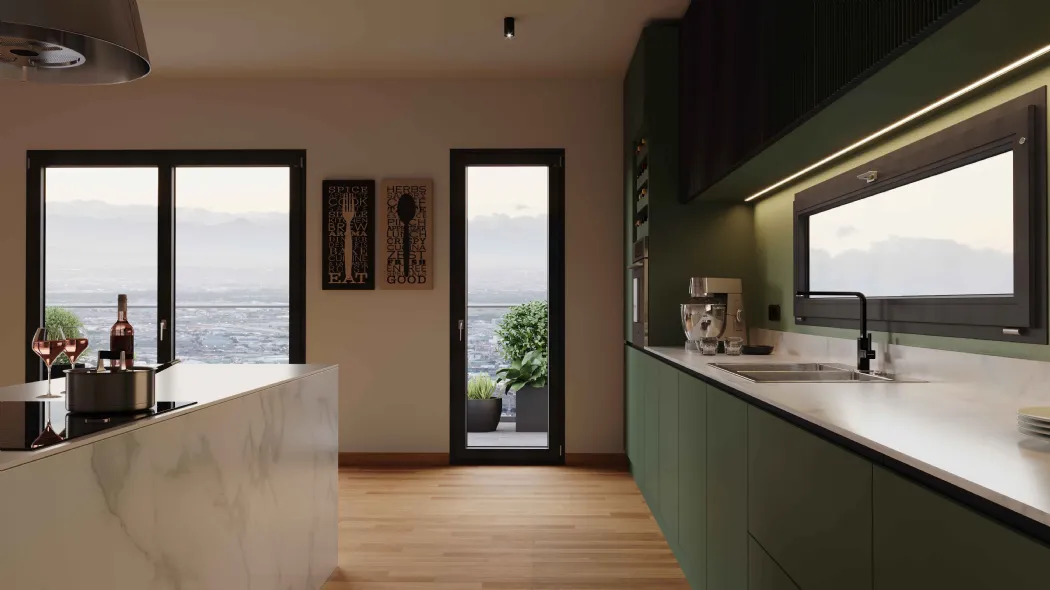 Finestra Radici Domus Battente di Nurith