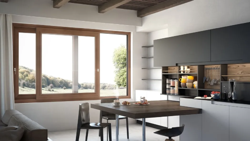 Finestra Radici Scorrevole parallelo SCE di Nurith