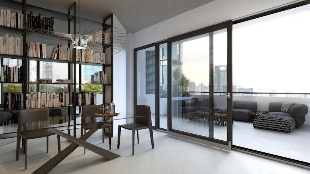 Finestra Radici Scorrevole Traslante SCT di Nurith