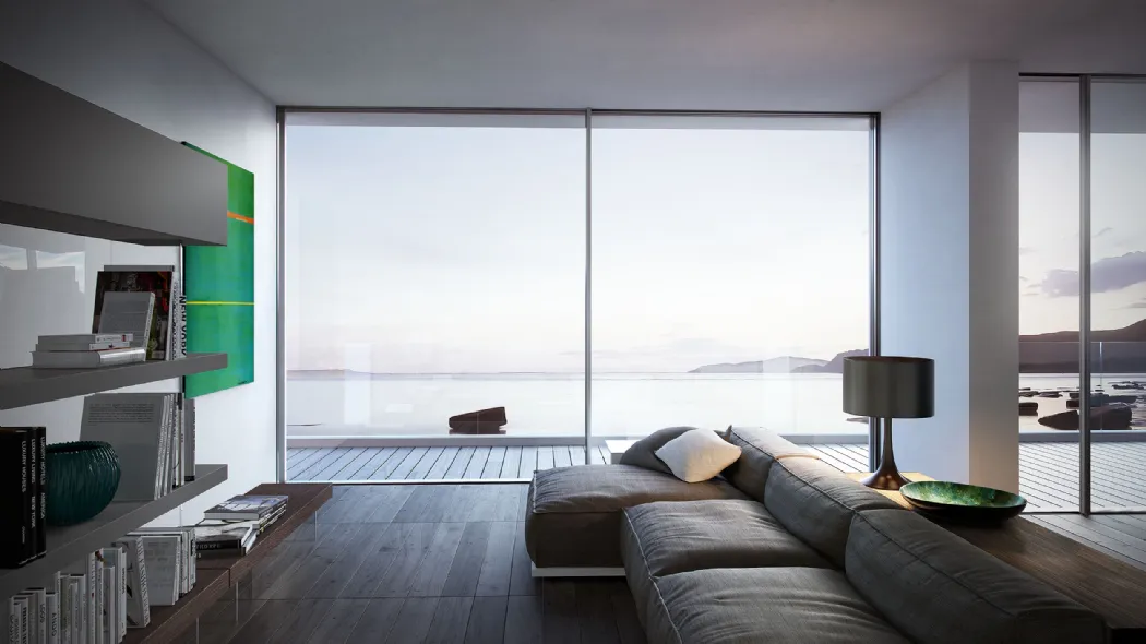 Finestra Sintesi Scorrevole minimale - Minimal Slide di Nurith