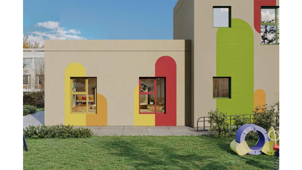 Finestra dal design innovativo e all’avanguardia in PVC con cover in alluminio Radici Vision 2020 di Nurith