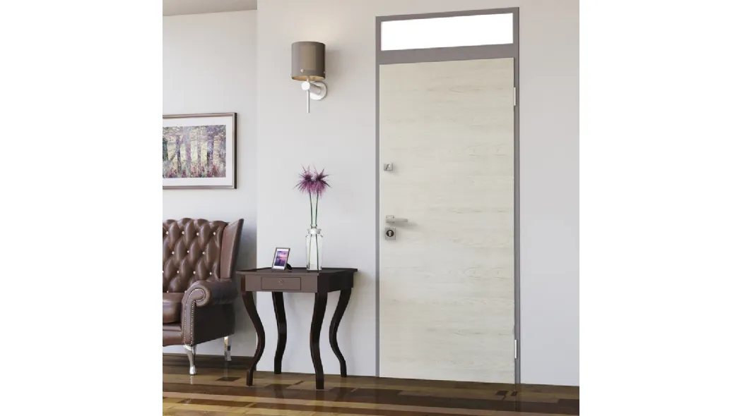 Porta blindata Style Laminate LMO Quercia Perla di Stark