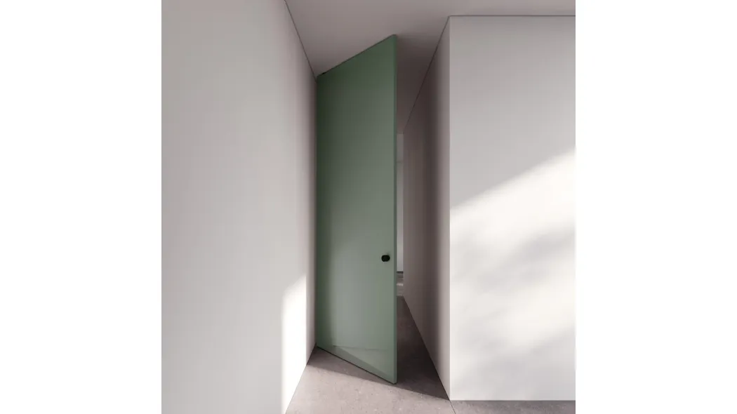 Porta per interni Bilico in laccato lucido di Ferrero Legno