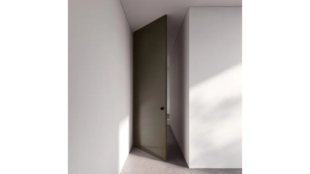Porta per interni Bilico in laccato lucido di Ferrero Legno