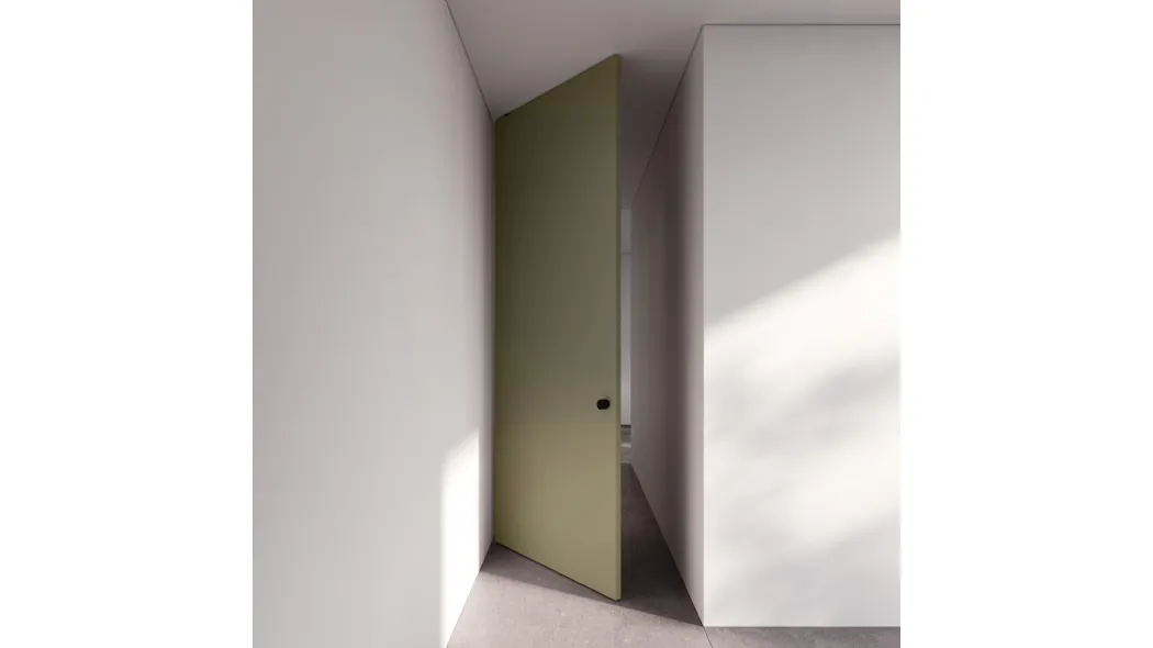 Porta per interni Bilico in laccato opaco di Ferrero Legno