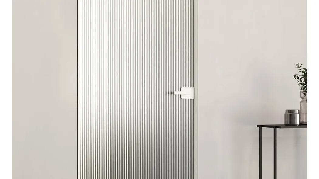 Porta per interni Cristal Frame Zero di Ferrero Legno