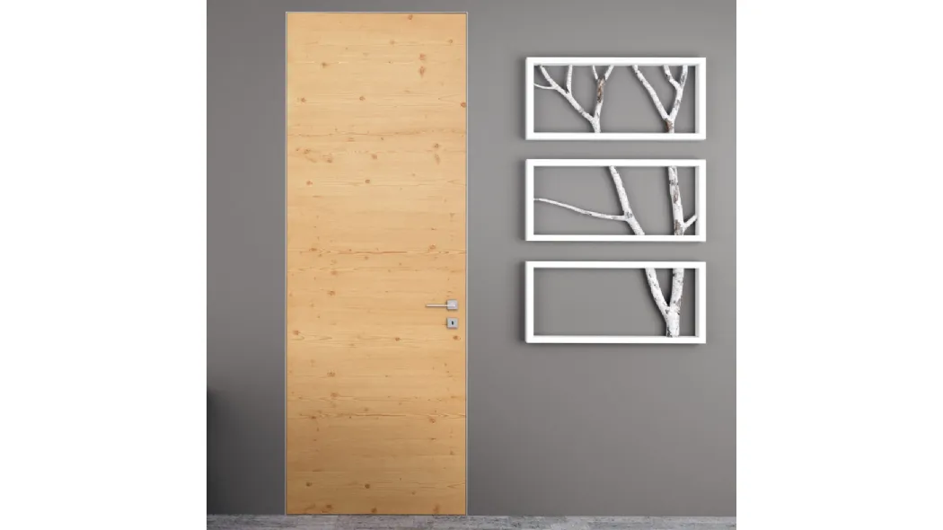Porta per interni Essenza ES00 Abete Touch Naturale di Sololegno