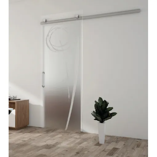 Porta interna scorrevole Fiore di Visioni