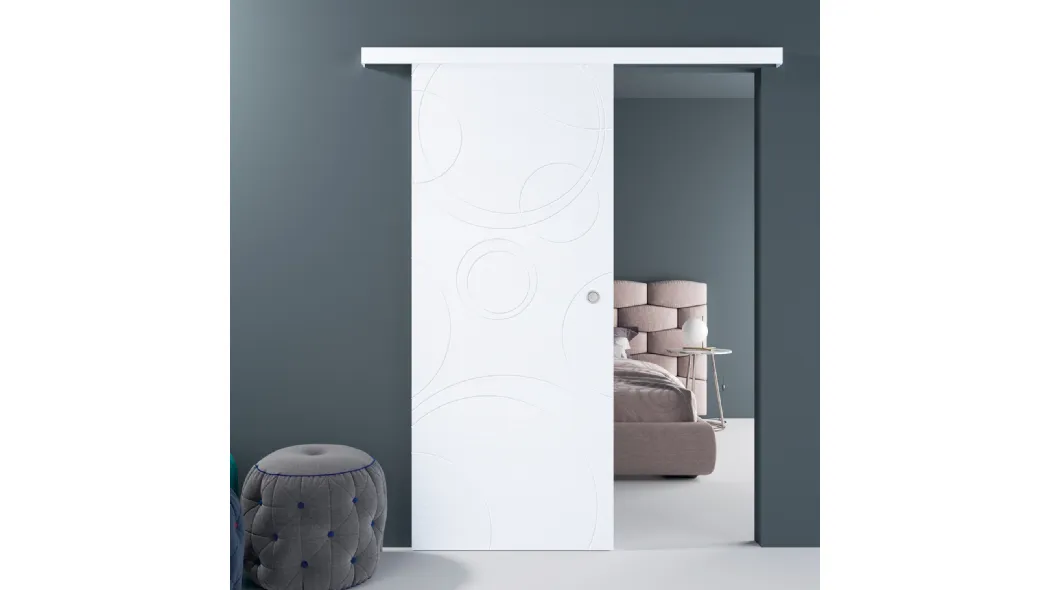 Porta per interni scorrevole Living LV04 di Sololegno