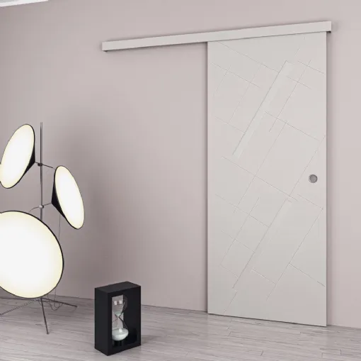 Porta per interni scorrevole Reset RS07 di Sololegno