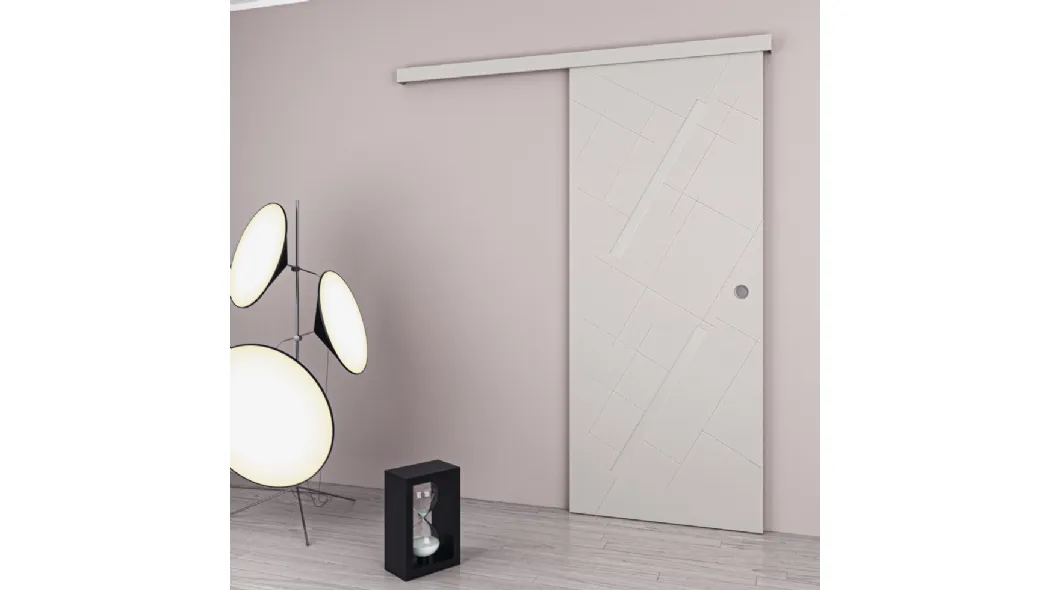 Porta per interni scorrevole Reset RS07 di Sololegno