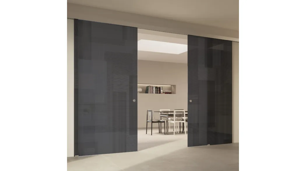 Porta per interni Scenario Visio Bit 03 Satinato di Ferrero Legno