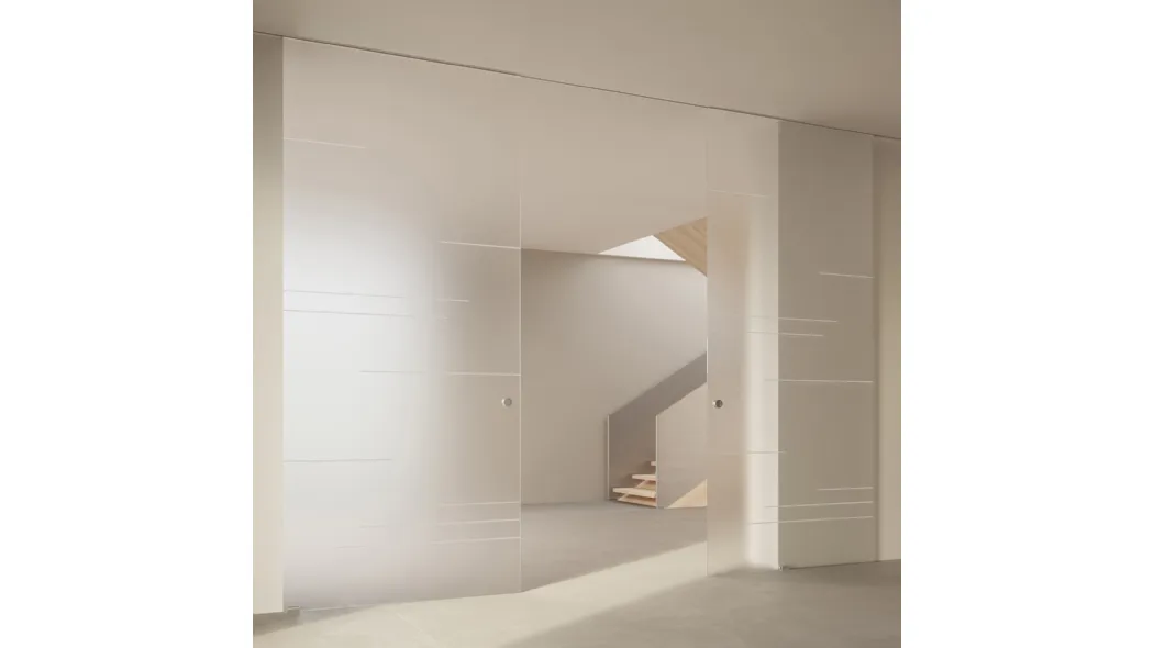 Porta per interni Scenario Visio Up Segni di Ferrero Legno