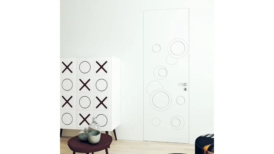 Porta per interni a filo muro Stilidea F167 di Sololegno